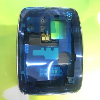 Batteri Back Cover til Samsung Galaxy Gear S SM-R750 R750V R750T R750A Smartwatch med Kontakter og Horn Se Boliger Bageste Sag