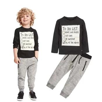 2020 Efteråret Baby Drenge Tøj, Sports Trop T-shirts+Bukser Camouflage Børn Tøj, Træningsdragt til Drenge Sætter Børn Tøj 3-7T