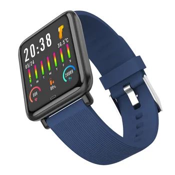 IMsoi Q9T 1,3 tommer Smart Ur Temperatur Ure Blod Ilt puls, Blodtryk Overvåge Fitness Tracker Smartwatch