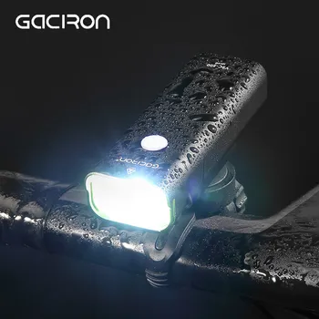 Gaciron Professionel 800 lumen Cykel Forlygte 2500mAh Genopladelige LED Lommelygte Vandtæt MTB Cykel Forreste Lys