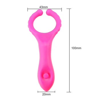 Vagina Vibratorer Penis Ring-Penisring Stimulere Klitoris Forsinke Ejakulation Voksen Erotisk Sexlegetøj Til Mænd, Kvinder, Par, Vibrerende