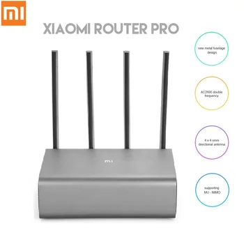 Original Xiaomi Router Pro 2600Mbps Smart Trådløs Router WiFi-Netværk Enhed 4 Antenne Dual-band-2.4 GHz og 5.0 GHz