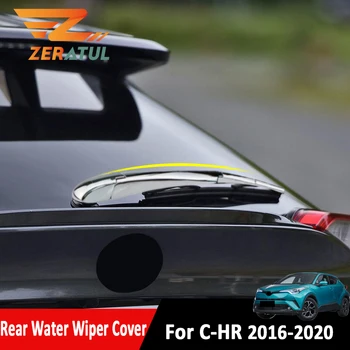 Zeratul Bil Tilbehør til Toyota C-HR CHR C HR-2016 - 2020 ABS Chrome Bageste Vand Vinduesvisker Beskyttelse Dækker Forruden Klistermærker