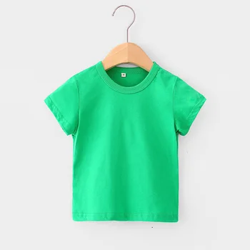 Børn T-shirt for Dreng I 2020 Nye Candy Farve Søde Drenge T-Shirt til Piger Toppe Cartoon Kids t-shirt Tøj 2-10 År