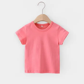 Børn T-shirt for Dreng I 2020 Nye Candy Farve Søde Drenge T-Shirt til Piger Toppe Cartoon Kids t-shirt Tøj 2-10 År