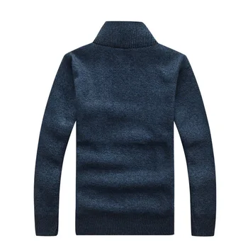 Drop shipping militære mænd sweater strikket trøjer til mænd afslappet vinter outwear M-3XL XP24