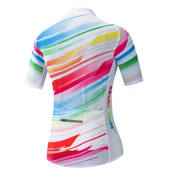 JPOJPO Women Cycling Jersey Bike Team Bicycle Cycling Clothing Top Quality Racing Sport MTB Bike Jersey Shirt Cycling Clothes