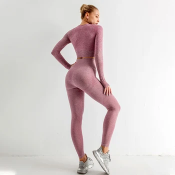 CAPMAP Problemfri Yoga Passer Åndbar Leggings Til Fitness-Suite Lang Solid Farve Træningsdragt Kører Bære Korte Kvinders Sportsbeklædning