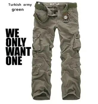 Mænd ' s Camouflage Casual Militær Hær Fragt Camo Bekæmpe Arbejde bukser Bukser 2020 Mode Solid Farve-Match