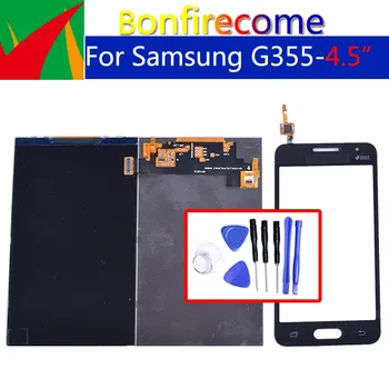 Original kvalitet LCD-For Samsung Galaxy Core 2 SM-G355H G355H G355 LCD-Skærm Med Touch screen Digitizer Sensor Panel