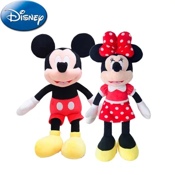 Disney autoriseret ægte tegnefilm plys udstoppet legetøj dukke Mickey, Minnie gave toy Valentine ' s Day gave Baby & Barn-Legetøj