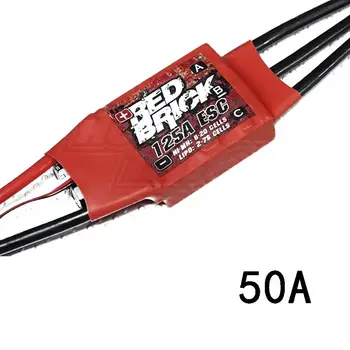 Red Brick 50A/70A/80A/100A/125A/200A Brushless ESC-Elektronisk Speed Controller R7RB