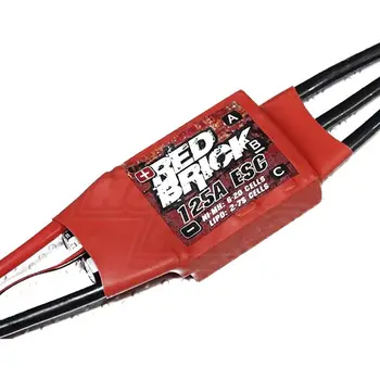 Red Brick 50A/70A/80A/100A/125A/200A Brushless ESC-Elektronisk Speed Controller R7RB