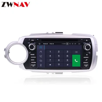 2 din 2012 2013 For Toyota Yaris Android 10 multimedia-afspiller, video, audio Radio GPS-navigation hovedenheden auto stereo