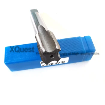 XQuest HSS Metrisk gevind Plug tryk på M27 M27X3 M27X2 Venstre hånd machine tråd vandhaner M27X2.5 M27X1.5 M27X1.25 M27X1 M27X0.75
