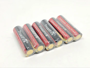TrustFire 14500 Batteri 3,7 V 900mah Li-ion Genopladeligt Lithium Batteri med Beskyttelse af yrelsen For LED Lygter