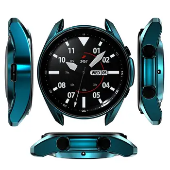 TPU Cover taske Til Samsung Galaxy Watch3 41mm 45 mm urkasse For Galaxy Watch3 Smart Ur Tilbehør Beskyttende Kofanger Shell