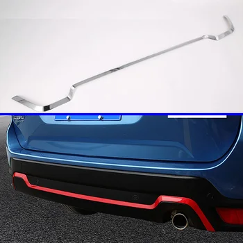 For Subaru Forester SK 2018 2019 Dekorere Tilbehør ABS Bageste Kofanger Skid Protector Guard Plade tilbehør Trim