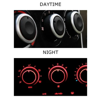 3pcs/sæt bilen aircondition drejeknapper ac-knappen heat kontrol afbryder knappen For Mazda 3 BL 2010 2012 2013 tilbehør til bilen