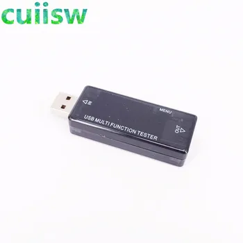 KWS-MX16 Digital Display Bærbare Batteri Tester Detektor Mobile Strøm Spænding Strøm Meter USB Oplader