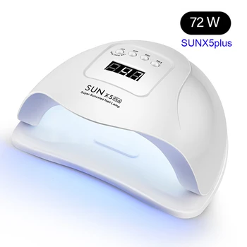 90W SUNX5MAX Søm Tørretumbler 45-PC ' er UV-Lysdioder LED Nail Lampe Til Gel Polish Dual Power Hurtig Tørring Med Automatisk Sensor Manicure Salon Lampe
