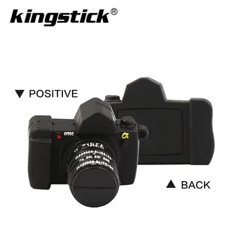 Tegnefilm søde kamera model usb-flash-drev, 32gb, 64gb 128gb Pen-drev Pendrive 16gb Flash-kort reelle kapacitet 8gb pen driver
