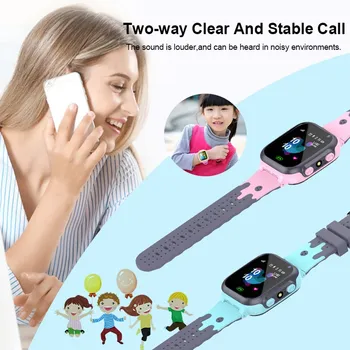 2021 kid telefonopkald Kids Smart Ur til børn SOS Antil-tabt Vandtæt Smartwatch Baby 2G SIM-Kort Placering Tracker ure