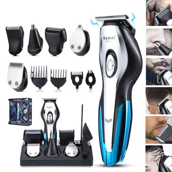 11In1 professionel trimmer, der passer hår trimmer, el-hair clipper mænd skæg trimeren intimbarbering maskine øjenbryn trim body groomer
