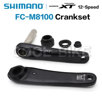 Shimano Deore XT FC M8100 Krank 1x12 hastighed MTB Håndsving Sat FC-M8100-1 170 mm 175 mm