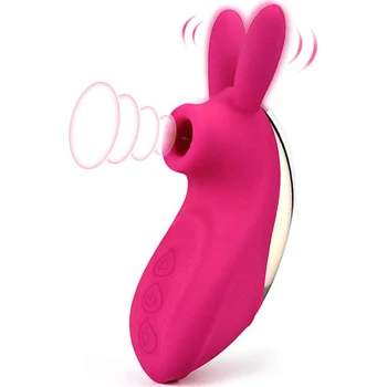 3-I-1 Sugende Slikning Vibrerende Genopladelig Massage Klitoris Og Brystvorte Anal Vibratorer Sex Legetøj Med 10 Tilstande For Kvinder, Par