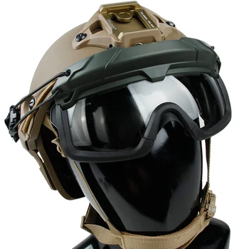 TMC-SF QD Goggle Anti Tåge, Støv Beskyttelse ANSI Z87.1 for OC Stil Taktiske Hjelm Airsoft Bekæmpe Udstyr 3105