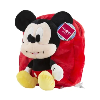 30 cm Disney Mickey, Minnie Mouse piger Plys Rygsække søde Udstoppede Dyr, legetøj drenge Stich Plys Rygsæk School Taske børn gave