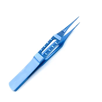 1stk Lige Binde Forcep 85mm med 6,0 mm binde platform oftalmologiske instrument