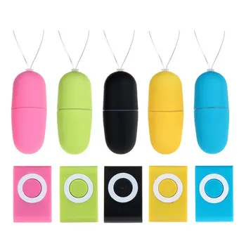 Trådløst fjernbetjent Vibrerende Æg Mini Bullet Vibratorer MP3 Vaginal Kugle Klitoris Stimulator Sex Legetøj Til Kvinder Masturbator