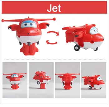 13 style Mini Super Wings Fly ABS Robot legetøj Action Figurer Super Wing Transformation Jet Animation børn Børn Gaver