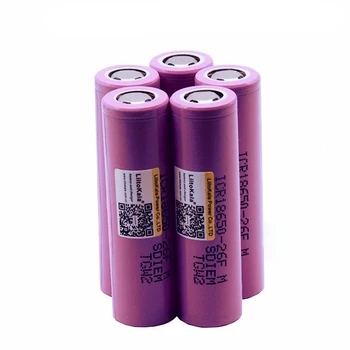 4STK 3,7 V 2600mAh 18650 Oprindelige 2600mAh 18650 genopladeligt Batteri ICR18650-2600FM sikker batterier til Industriel brug