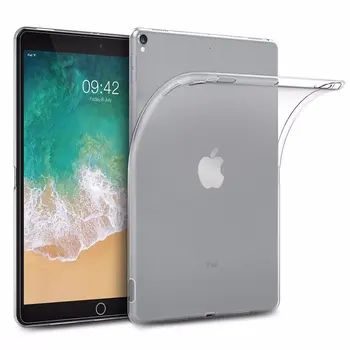 Gennemsigtigt Slim Silikone etui Til iPad iPad Luft 3 2019 10.5 tommer Tilfælde TPU bagcover til iPad Pro 10.5 2017