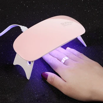 MORDDA Is Lampe Til Manicure Værktøjer 6W UV-LED-Mini Neglelak Lampe Til Søm Kunst Design Nail Tørretumbler Maskine For at Kurere Gel Lak