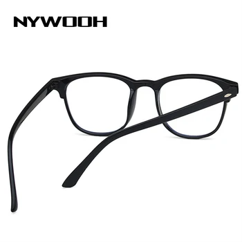 -1.0 1.5 2.0 2.5 3.0 til 6.0 Gennemsigtig Færdig Nærsynethed Briller til Mænd, Kvinder, Sorte Briller Recept Kortsynede Briller