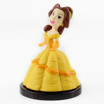 5pcs/Set Skønheden og Udyret Prinsesse Belle, Aladdin Kawaii Søde Action Figur Collectible Model Toy Gave Til Børn