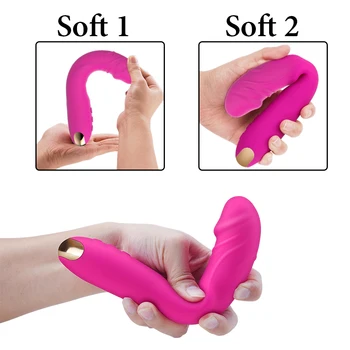 Real dildo Vibrator til Kvinder Bløde Kvindelige Vagina, Klitoris Stimulator 10 tilstande Massageapparat Masturbator sexlegetøj til Voksne