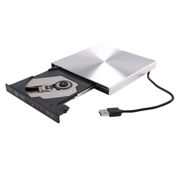 USB 3.0-Bluray-Afspiller, DVD - /BD-ROM CD - /DVD-RW Brænder Forfatter Spille Eksternt DVD-Drev, Bærbare for Windows 10/MAC OS