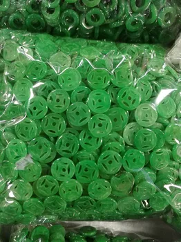 100 stk flotte Smykker grønne penge jade perler DIY smykker tilbehør PERLER lotus Jade Armbånd