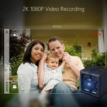 1080P HD JAKCOM CC2 Mini Smart Kompakt Camer IR Night Vision Videokamera Micro video Kamera med DVR DV Sport, Motion Optager Videokameraet