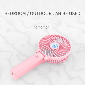 COSTWAY Nye Bærbare Håndholdte Tavs Fold Lille Ventilator til Usb-Genopladelige Værelses Hjem Air Cooler Mini Fans Desktop Udendørs Ventilateur