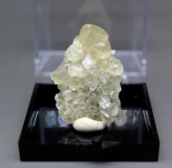 Naturlige sjældne calcit mineral prøve sten og krystaller, healing, krystaller kvarts ædelsten box størrelse 5.2 cm