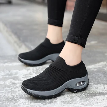 Daglig MILUNSHU 2019 walking sko kvinder sko-kvinde sport Åndbar walking sko
