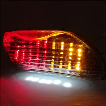 Waase For Honda CBR600F4 CBR 600 F4 1999 2000 Bageste baglygte Bremse blinklys Integreret LED Lys