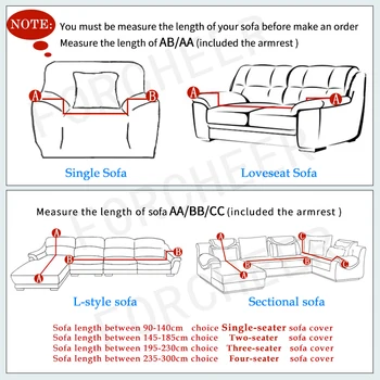 Sofabetræk Til Stuen Tværs Mønster Elastisk Stretch Universal Sofa Dække Slipcovers Sofa Stramme Wrap All Inclusive