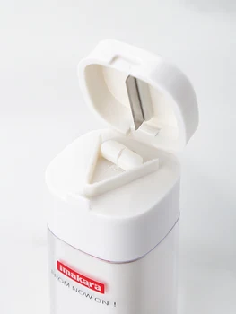 Japansk Ny Medicin Cutter Slibe-Boks For Gitter Lille Medical Kit Hjem Mini Lægemidler Opbevaringspose Mini Bærbare Pille
